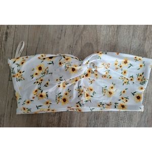 Forever21 floral bandeau, Large.